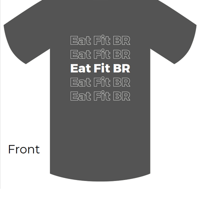 Eat Fit BR Crew Neck Jersey Unisex T-Shirt